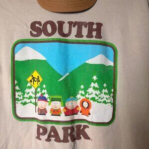 Mens South Park XL t shirt and South Park snapback hat combo